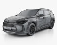 Chevrolet Orlando Redline 2021 3D-Modell wire render