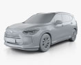 Chevrolet Orlando Redline 2021 Modello 3D clay render