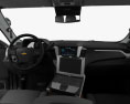 Chevrolet Tahoe Polizia con interni 2017 Modello 3D dashboard