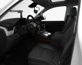 Chevrolet Tahoe Policía con interior 2017 Modelo 3D seats