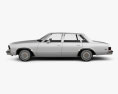 Chevrolet Malibu Classic sedan 1979 3D-Modell Seitenansicht