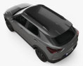 Chevrolet Trailblazer 2023 3D-Modell Draufsicht