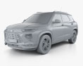 Chevrolet Trailblazer RS 2023 3D 모델  clay render