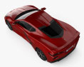 Chevrolet Corvette Stingray 2020 3d model top view