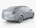 Chevrolet Prisma LTZ 2022 3D 모델 