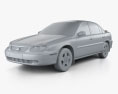 Chevrolet Malibu 1999 3D-Modell clay render