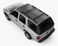 Chevrolet Tahoe LS mit Innenraum 2006 3D-Modell Draufsicht