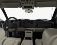 Chevrolet Tahoe LS with HQ interior 2006 3d model dashboard