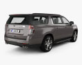 Chevrolet Suburban High Country 2023 3D 모델  back view
