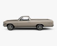 Chevrolet El Camino Custom 1966 3D模型 侧视图