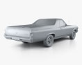 Chevrolet El Camino SS 396 1968 3D模型