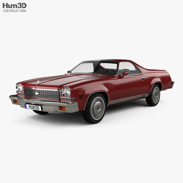 Chevrolet El Camino 1973 3D model