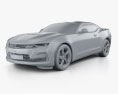 Chevrolet Camaro SS 2023 3D模型 clay render