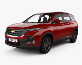Chevrolet Captiva 2021 3D 모델 