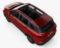 Chevrolet Captiva 2021 3D模型 顶视图
