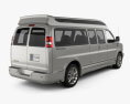 Chevrolet Express Explorer Limited SE LWB 2022 Modello 3D vista posteriore