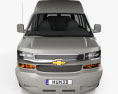 Chevrolet Express Explorer Limited SE LWB 2022 Modello 3D vista frontale
