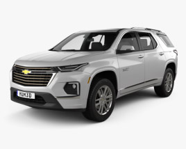 Chevrolet Traverse High Country 2023 3D model