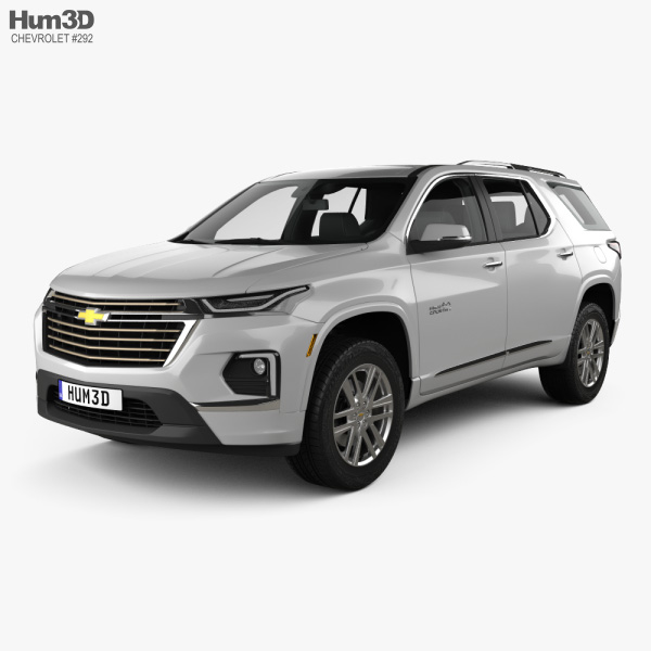 Chevrolet Traverse High Country 2023 3D 모델 