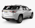 Chevrolet Traverse High Country 2023 3Dモデル 後ろ姿