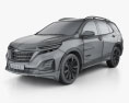 Chevrolet Equinox Premier 2021 3D модель wire render