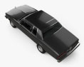 Chevrolet Caprice Landau 1985 3D-Modell Draufsicht