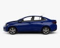Chevrolet Onix Plus Premier Седан 2023 3D модель side view