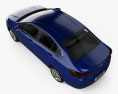 Chevrolet Onix Plus Premier 세단 2023 3D 모델  top view