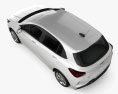 Chevrolet Onix Premier Fließheck 2023 3D-Modell Draufsicht
