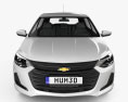 Chevrolet Onix Premier hatchback 2023 Modelo 3D vista frontal