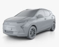 Chevrolet Bolt EUV 2024 3D 모델  clay render