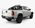 Chevrolet Colorado ダブルキャブ ZR2 SEMA Truck 2024 3Dモデル 後ろ姿