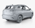 Chevrolet Captiva з детальним інтер'єром 2021 3D модель