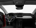Chevrolet Captiva con interior 2021 Modelo 3D dashboard