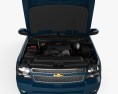 Chevrolet Suburban LTZ 인테리어 가 있는 와 엔진이 2017 3D 모델  front view