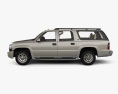 Chevrolet Suburban LT with HQ interior 2006 3d model side view