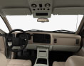 Chevrolet Suburban LT з детальним інтер'єром 2006 3D модель dashboard