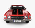 Chevrolet Chevelle SS 454 hardtop coupe 1974 3D模型 正面图