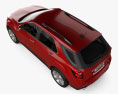 Chevrolet Equinox LTZ с детальным интерьером 2014 3D модель top view