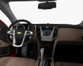 Chevrolet Equinox LTZ з детальним інтер'єром 2014 3D модель dashboard