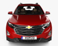 Chevrolet Equinox Premier з детальним інтер'єром 2021 3D модель front view