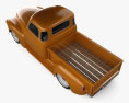 Chevrolet Advance Design Custom 1959 3D模型 顶视图