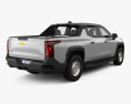Chevrolet Silverado EV Crew Cab WT 2024 3D模型 后视图