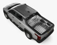 Chevrolet Silverado EV Crew Cab WT 2024 Modello 3D vista dall'alto