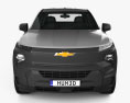 Chevrolet Silverado EV Crew Cab WT 2024 3D模型 正面图