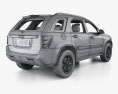 Chevrolet Equinox LT1 インテリアと 2009 3Dモデル