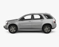 Chevrolet Equinox LT1 with HQ interior 2009 3d model side view