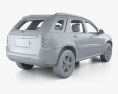 Chevrolet Equinox LT1 с детальным интерьером 2009 3D модель