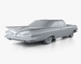 Chevrolet Impala Sport Coupe 1962 3Dモデル