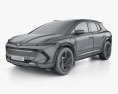 Chevrolet Equinox EV LT 2024 3D-Modell wire render